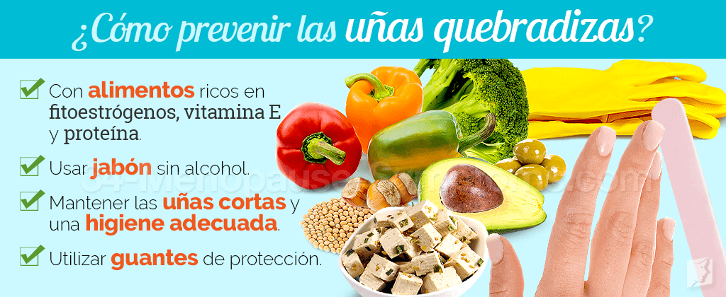 Como prevenir las uñas quebradizas