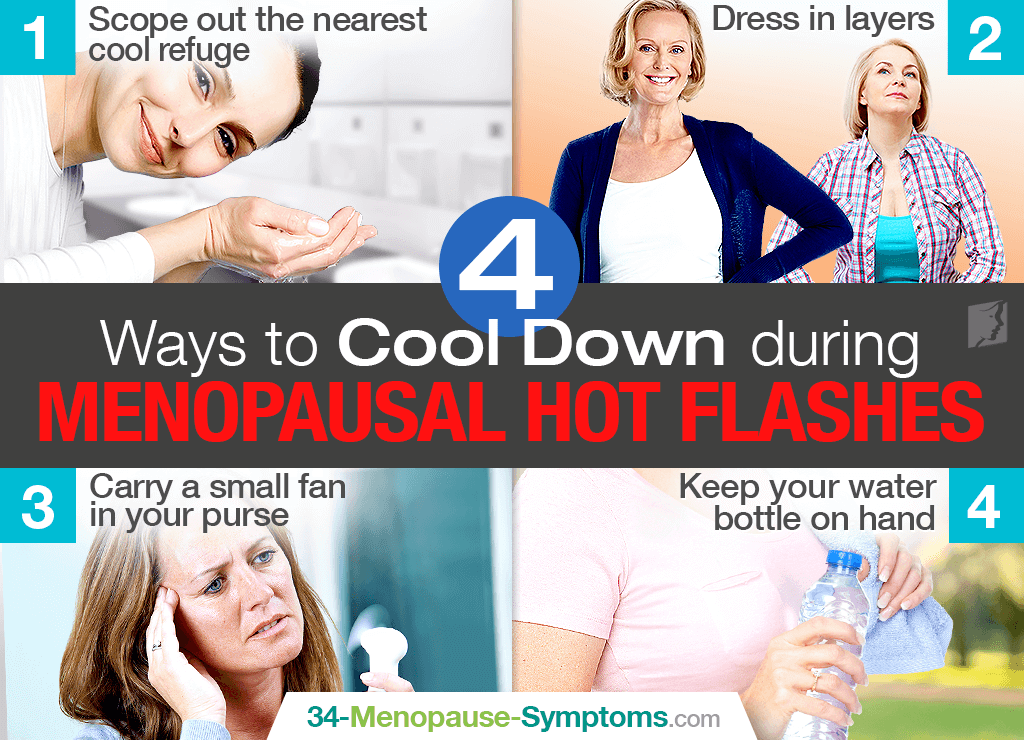 4 Ways to Cool Down during Menopausal Hot Flashes