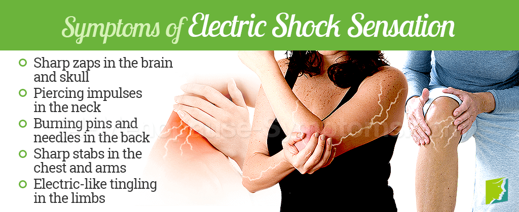 Symptoms of electric shock sensation