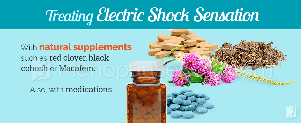 Treating electric shock sensation