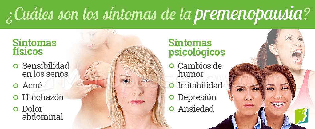 Síntomas de la premenopausia