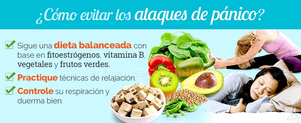Cómo evitar los ataques de pánico