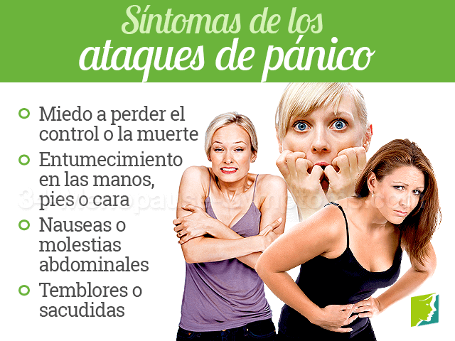 Síntomas de los ataques de pánico