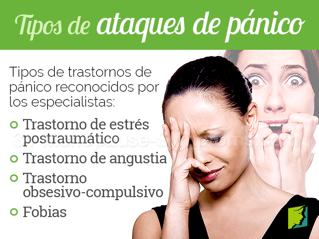 Tipos de ataques de pánico