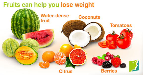 Fruits can help you lose weight