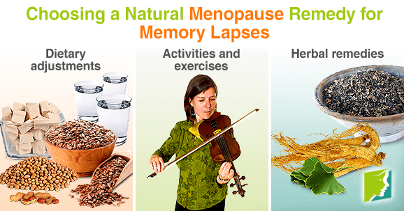 Choosing a Natural Menopause Remedy for Memory Lapses