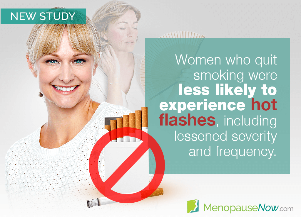 Study: Hot flashes found to decrease upon smoking cessation