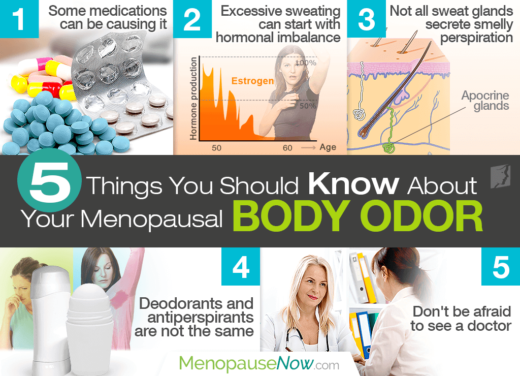 menopause body odor