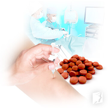 Suplementos de hierro para anemia