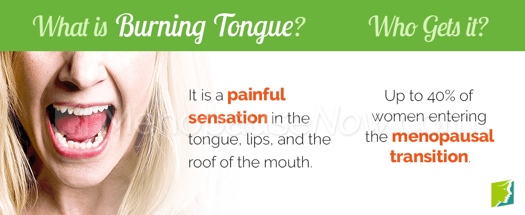 What is burning tongue?