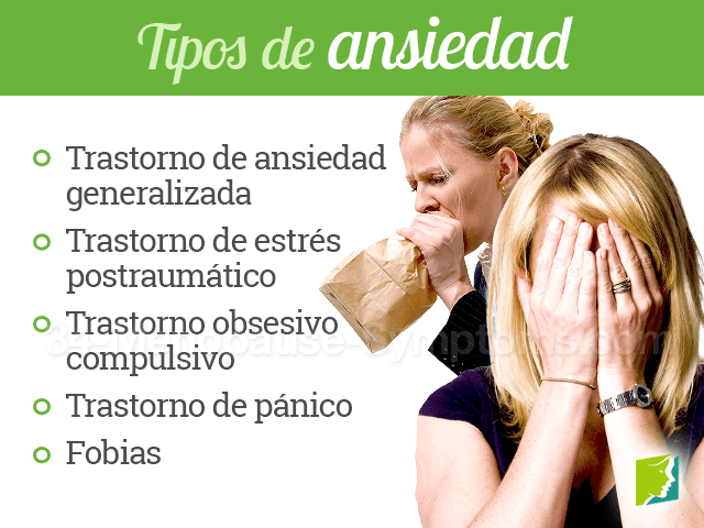 Tipos de ansiedad