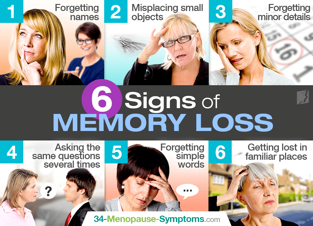 6 Signs of Memory Loss