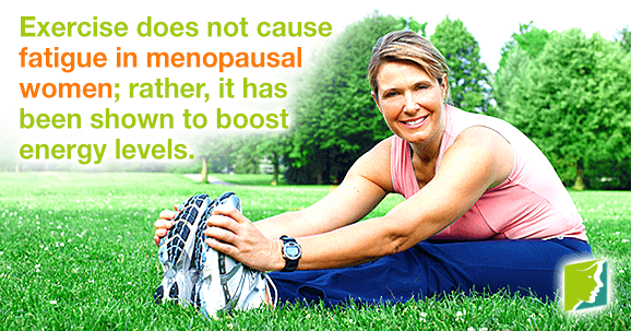 Exercise and menopausal fatigue