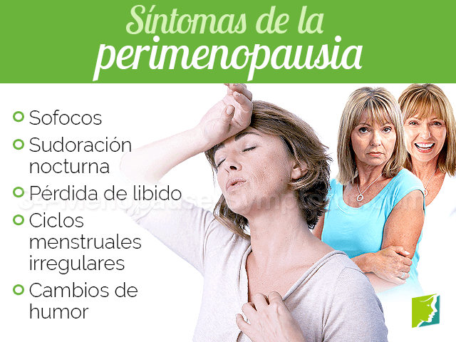 Síntomas de la perimenopausia