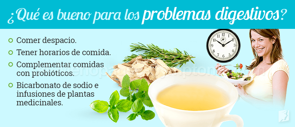 ¿Qué es bueno para los problemas digestivos?