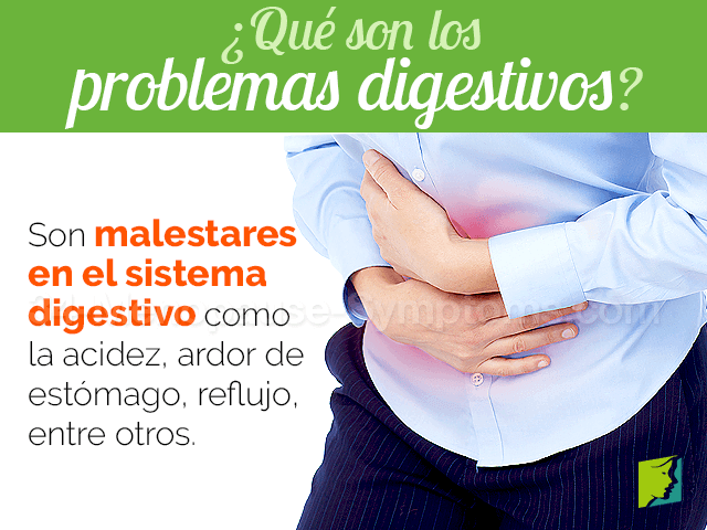 ¿Qué son los problemas digestivos?