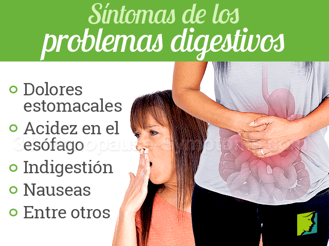 Síntomas de los problemas digestivos