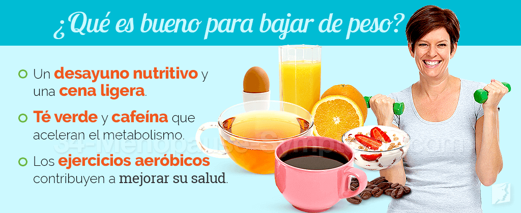 Qué es bueno para bajar de peso