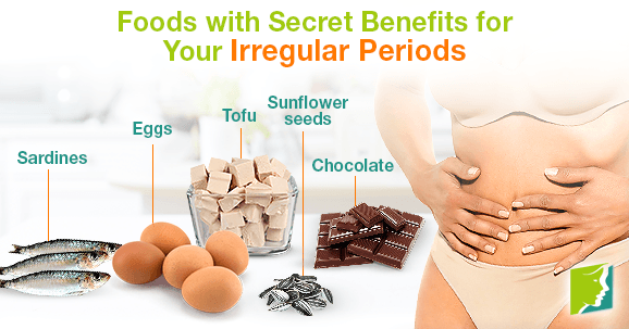 Foods with Secret Benefits for Your Irregular Periods