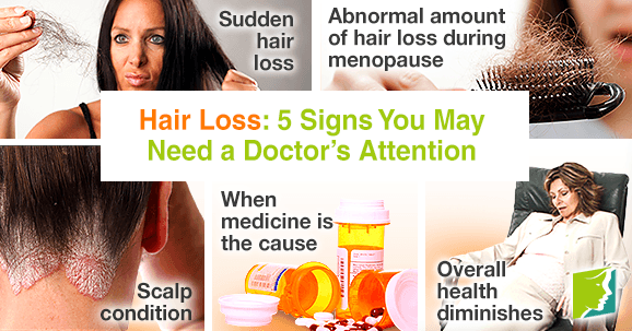 Hair Loss: 5 Signs You May Need a Doctor's Attention | Menopause Now