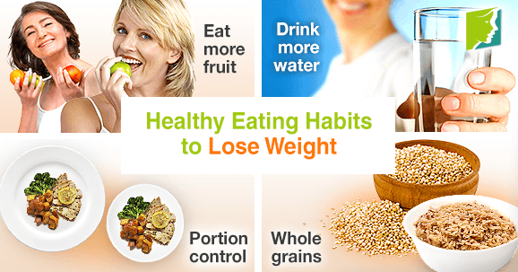 Healthy eating habits to lose weight