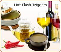 Hot flash triggers