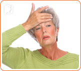 Hot flashes are sudden sensations of heat in the upper part of the body.