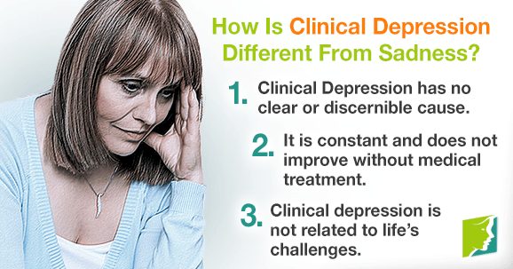 How Is Clinical Depression Different From Sadness?