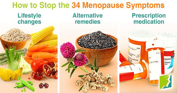 How to Stop the 34 Menopause Symptoms