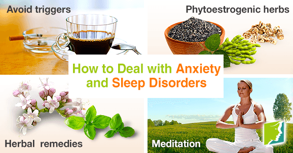 How to deal with anxiety and sleep disorders