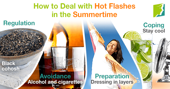 How to Deal with Hot Flashes in the Summertime