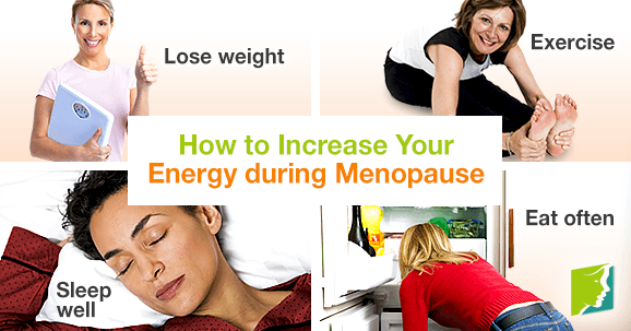 How to increase your energy during menopause