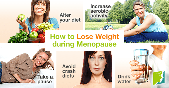 How to lose weight during menopause