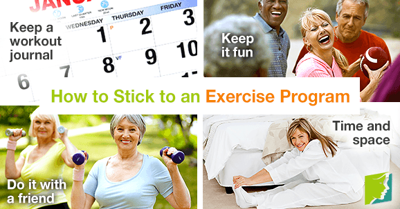 How to Stick to an Exercise Program