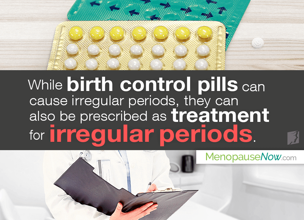 Some types of birth control can affect your menstrual cycle.