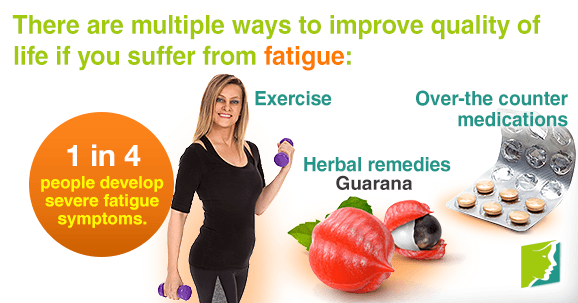 There are multiple ways to improve quality of life if you suffer from fatigue