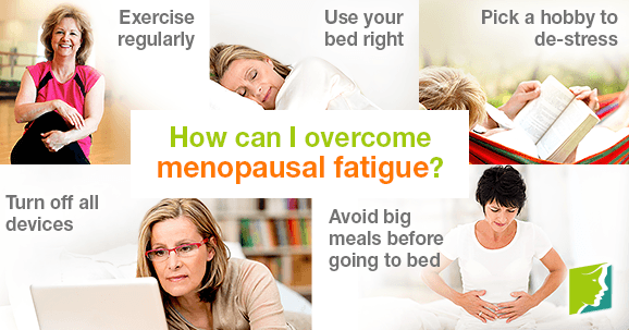 How can I overcome menopausal fatigue?