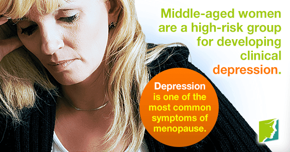 Middle-aged women are a high-risk group for developing clinical depression
