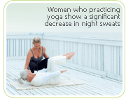 Night sweats and yoga