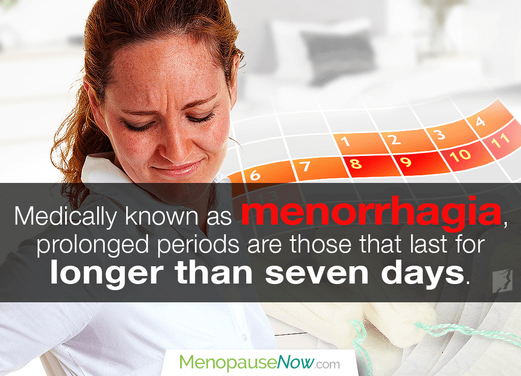 Prolonged Periods | Menopause Now