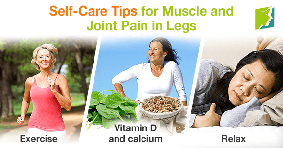 Self Care Tips for Muscle and Joint Pain in Legs