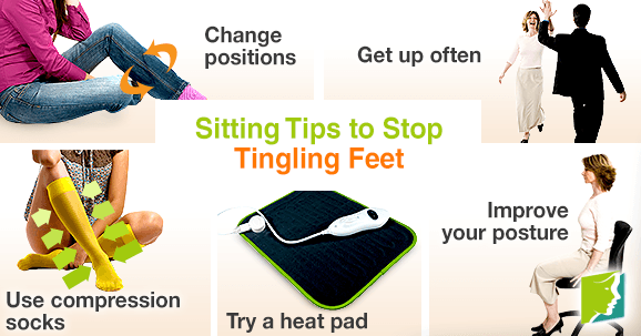 Sitting Tips to Stop Tingling Feet