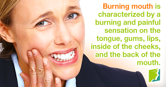 A sore burning tongue is not the same as the temporary discomfort that many people experience after eating certain foods