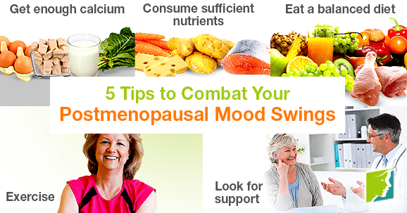 5 Tips to Combat Your Postmenopausal Mood Swings