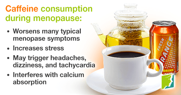 Cafeine consumption during menopause