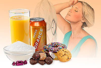 Tips about Sugar, Hot Flashes, and Night Sweats