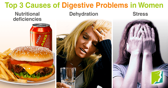 Top 3 Causes of Digestive Problems in Women