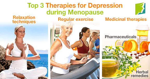 Top 3 Therapies for Depression during Menopause