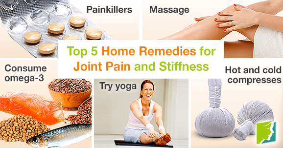 Top 5 Home Remedies for Joint Pain and Stiffness