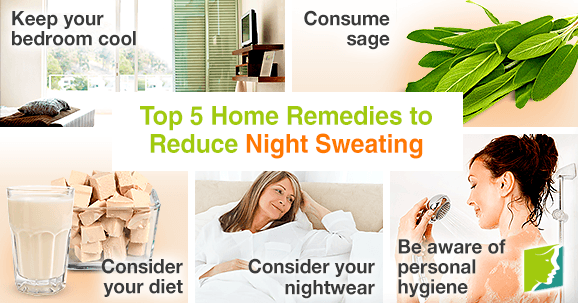 Top 5 Home Remedies to Reduce Night Sweating